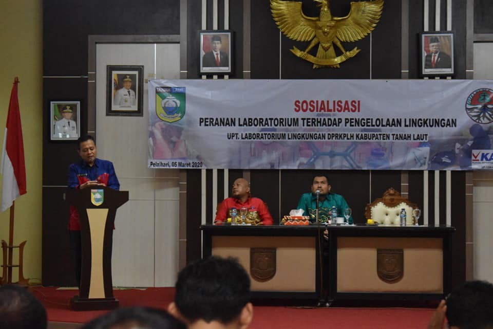 SOSIALISASI PERANAN LABORATORIUM TERHADAP PENGELOLAAN LINGKUNGAN DIBUKA ABDI RAHMAN