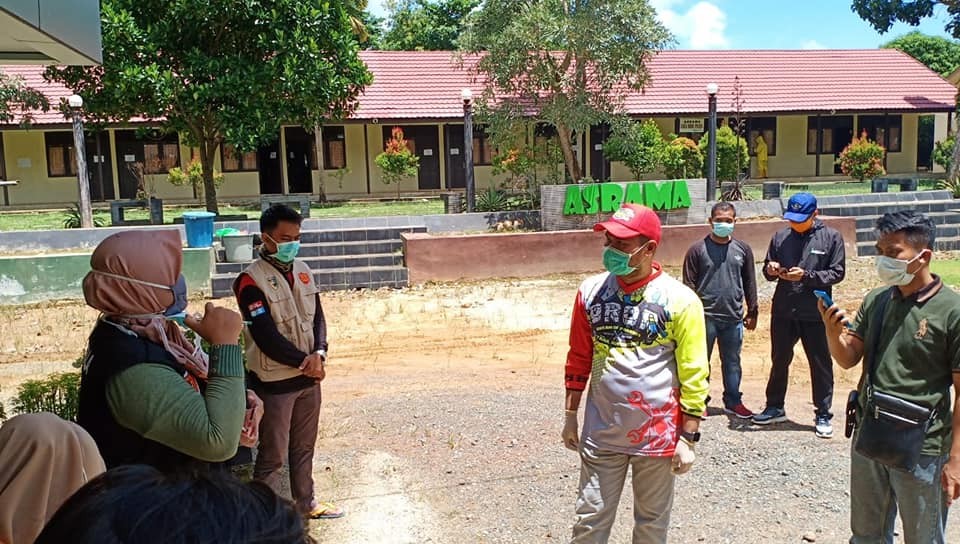 Wabup Tinjau Fasilitas Lokasi Karantina ODP Covid-19