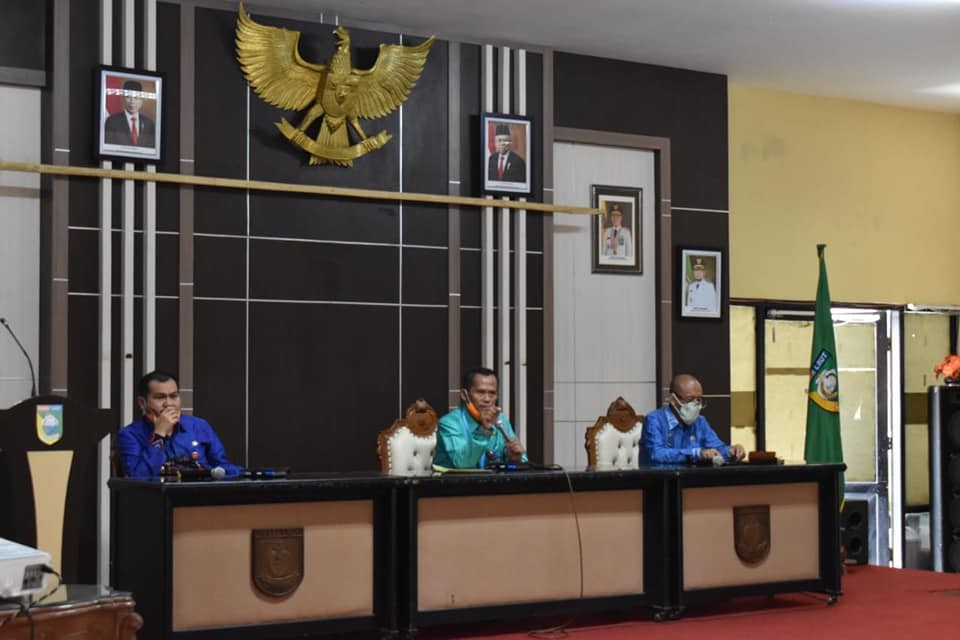 BUPATI INGINKAN PERCEPATAN PENANGANAN COVID-19 DENGAN MELAKUKAN PSBB (PEMERIKSAAN SECARA BESAR BESAR