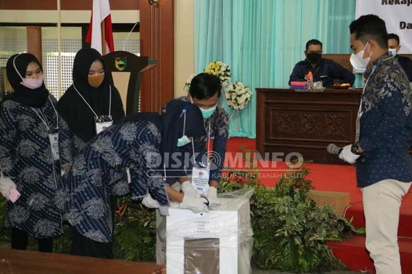 KPU TALA TETAPKAN HASIL PENGHITUNGAN SUARA PILKADA 2020