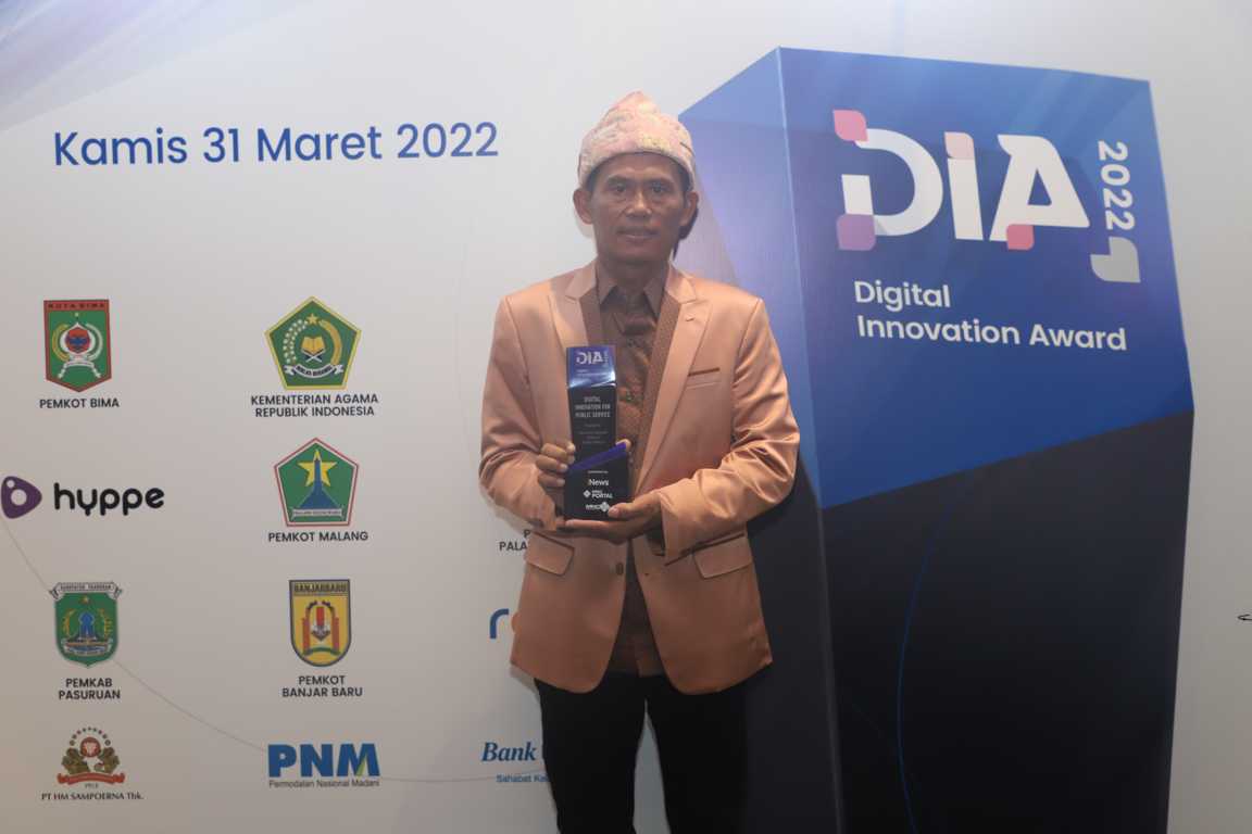 Inovasi Sosialita Bawa Tanah Laut Raih Digital Innovation Award 2022